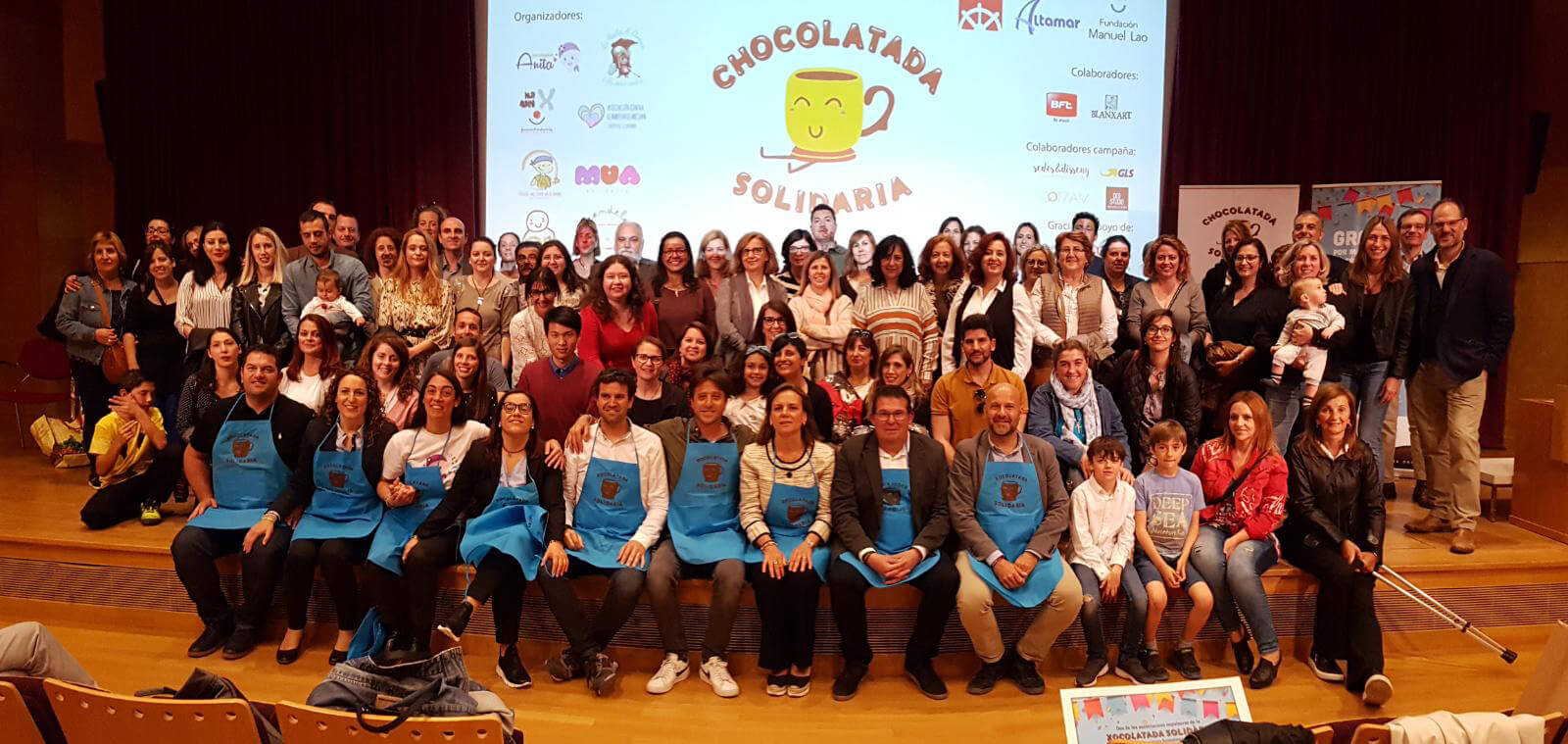Un año más la Fundación Manuel Lao apoya y participa activamente con la Chocolatada Solidaria